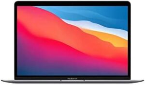 2020 Apple MacBook Air avec Apple M1 Chip (13-pouces, 8 Go RAM, 128Go SSD) (QWERTY Anglais) Gris Sidéral (Reconditionné)