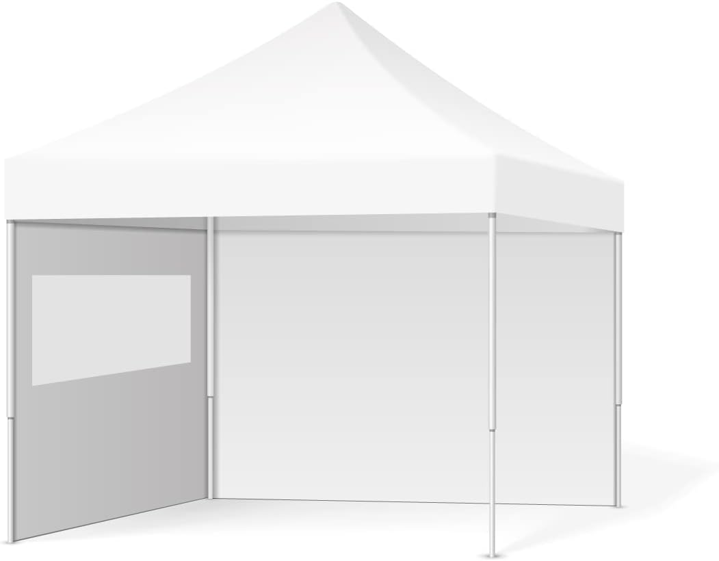 Ambisphere Tente de fête pergola 3 x 3 m 32 mm Avec poche Tonnelle pliable Tonnelle de jardin 100 étanche Avec 2 panneaux latéraux blanc Menagerexpress
