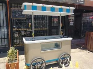 Chariot à glace pour congélateur