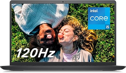 Dell Inspiron 15 3520 Ordinateur Portable Processeur Intel Core i51235U Écran 156 FHD 120HZ 16Go RAM 512Go SSD Graphique Intel UHD Windows 11 Home Carbon Black Menagerexpress