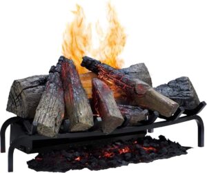 DIMPLEX Silverton Cheminée Electrique, Acier allié, Noir, B 68 x H 31 x D 35 cm