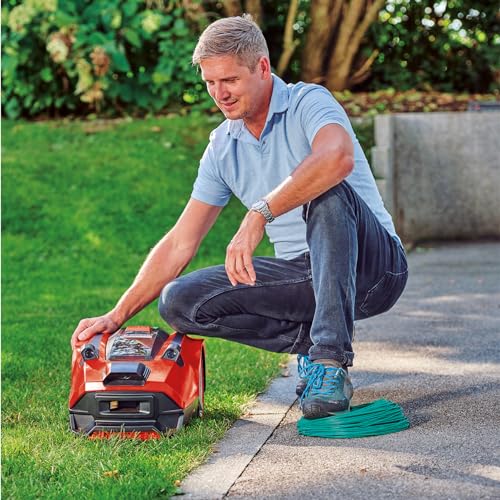 Einhell RobotTondeuse FREELEXO CAM 500 Power XChange 18 V caméra remplaçant Le câble périphérique 500 m² Moteur sans Charbon pentes Jusquà 25 Largeur de Coupe 18 cm Menagerexpress