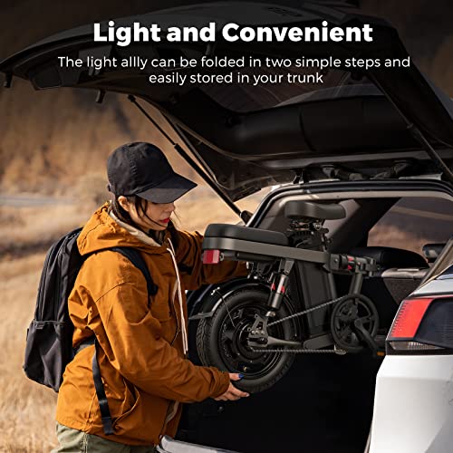 ENGWE Draisienne Electrique Adulte Velo Electrique Vélo Électrique avec Batterie Amovible 48V 10Ah Vélos Électriques 14 Pouces Velo Electrique Pliable 25kmh Jusquà 50km T14 Menagerexpress