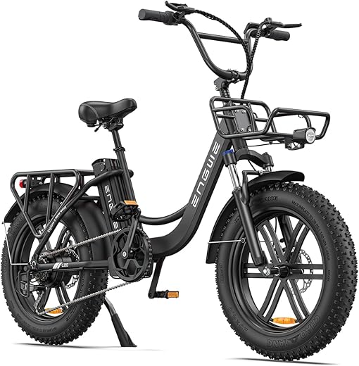 ENGWE Velo Electrique Homme 20 Poucesvélo électrique 48V 13Ah Batterie VTT Electrique Adulte Homme Shimano 7 Vitesses avec écran LCD 25kmh avec Moteur 250w autonomie Menagerexpress