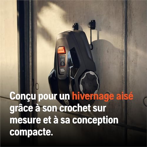 Husqvarna Robot Tondeuse Automower® Aspire™ R4 pour 400 m² de Surface I Tondeuse à Gazon sans Fil Robot contrôle Via lapplication Connect avec Commande vocale WiFI Menagerexpress