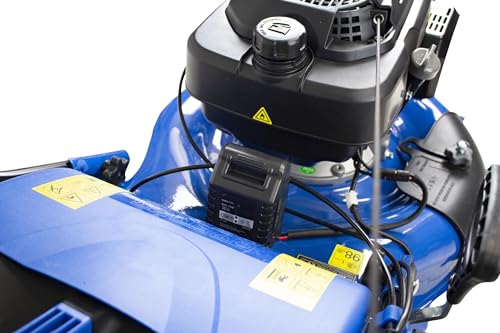 HYUNDAI Tondeuse Thermique Autotractée 196 cm³ démarrage électrique 56 cm de Coupe HTDT561ES1 Menagerexpress