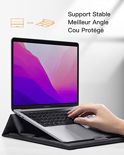 Inateck Housse 13 Pouces Compatible avec 13 MacBook Air M3A3113 M2M120242018 13 MacBook Pro M2M1 20222016 123 Surface Pro 11109X876543 Sac dAccessoires Menagerexpress