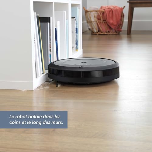 iRobot Roomba i1 i1152 Brosses Antiemmêlement Idéal Animaux Navigation Intelligente Se Recharge Et Reprend Le Nettoyage Contrôle Vocal Et à Distance Menagerexpress