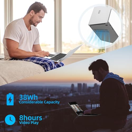 Jumper PC Portable 16 Pouces Boîtier Métallique 4Go RAM 128Go SSD Jusquà 25 GHz Celeron Ordinateur Portable Installé 1 an 365 Office 1920 1200 IPS Bluetooth40 USB 30×2 Menagerexpress