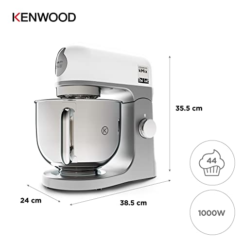 KENWOOD Robot culinaire KMX 750 WH Robot pâtissier multifonction kMix Menagerexpress