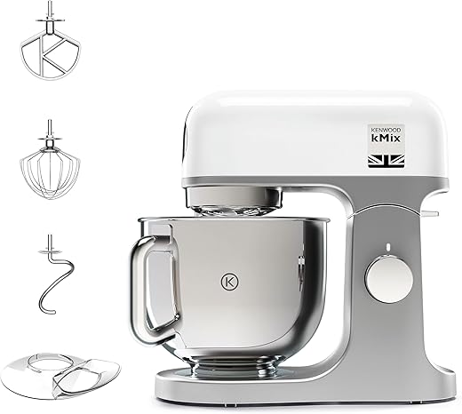 KENWOOD Robot culinaire KMX 750 WH Robot pâtissier multifonction kMix Menagerexpress