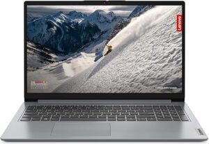 Lenovo IdeaPad 1 15IAU7 Ordinateur Portable 15.6'' FHD - (Intel Core i3-1215U, RAM 8Go, 256GB SSD Stockage, Intel UHD Graphics, Windows 11 Home) - Clavier AZERTY (français) -...