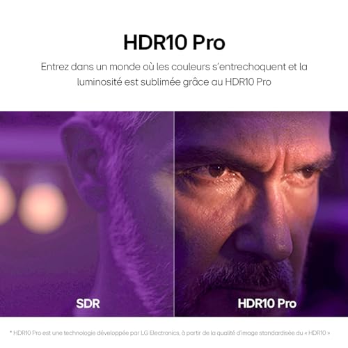 LG TV LED 2024 | 65UT73 | 65 Pouces | UHD | Processeur α5 gen 7 AI 4K Noir Menagerexpress