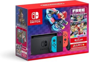 Nintendo Switch™ Mario Kart™ 8 Deluxe Bundle (Full Game Download + 3 Mo. Nintendo Switch Online Membership Included)