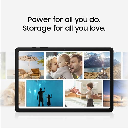 SAMSUNG Galaxy Tab A9+ Tablet 11 64GB Android Tablet Big Screen Quad Speakers Upgraded Chipset Multi Window Display Slim Light Durable Design US Version 2024 Graphite Menagerexpress