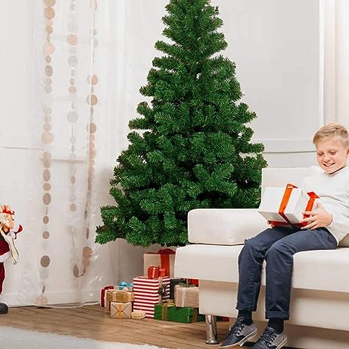 Sapin de Noel Noel de sapinSapin de Noël Artificiel avec Support Pliable en métalColor150cm Menagerexpress