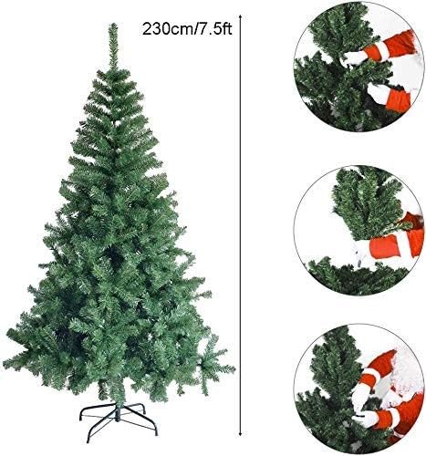 Sapin de Noel Noel de sapinSapin de Noël Artificiel avec Support Pliable en métalColor150cm Menagerexpress