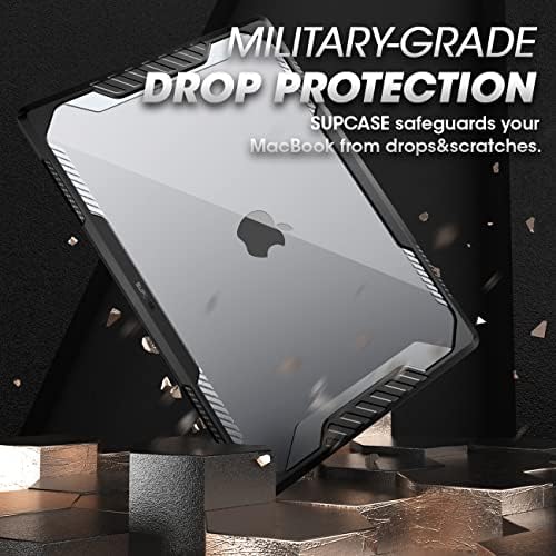 SUPCASE Coque pour MacBook Air 136 Pouces 20242022 A3113 M3 A2681 M2 Protection Rigide DoubleCouches Étui Fine Qualité Militaire Antichoc AntiRayure Intégrale pour Menagerexpress