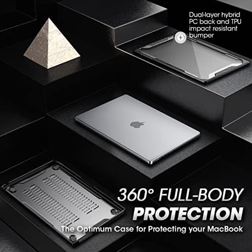 SUPCASE Coque pour MacBook Air 136 Pouces 20242022 A3113 M3 A2681 M2 Protection Rigide DoubleCouches Étui Fine Qualité Militaire Antichoc AntiRayure Intégrale pour Menagerexpress