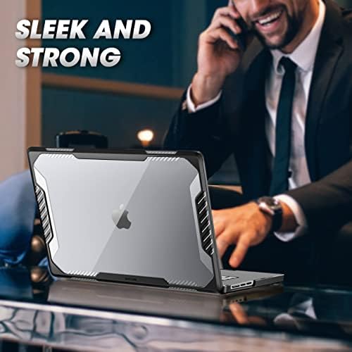 SUPCASE Coque pour MacBook Air 136 Pouces 20242022 A3113 M3 A2681 M2 Protection Rigide DoubleCouches Étui Fine Qualité Militaire Antichoc AntiRayure Intégrale pour Menagerexpress