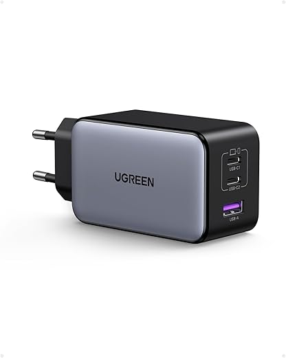UGREEN Nexode X 100W Chargeur USB C Rapide avec Technologie GaNInfinity AirPyra Prise Secteur USB C Compatible avec MacBook Pro Air M3 M2 M1 iPad Pro Air 2024 iPhone 15 Plus Pro Menagerexpress