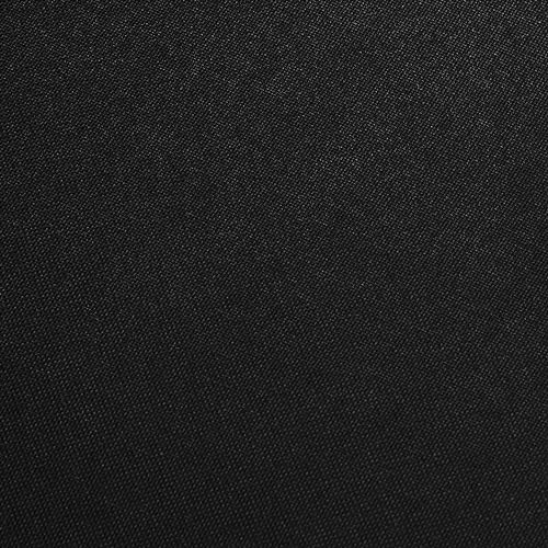 Yaheetech Canapé 3 Places avec Pouf Design Modern Canapé dAngle Rembourré en Tissu pour SalonChambreBureauAppartement Noir Menagerexpress